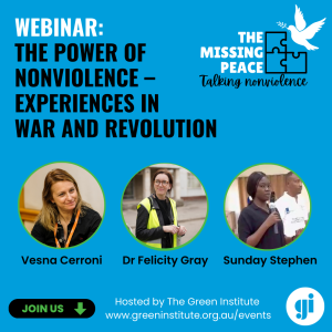 The Missing peace - the Power of Nonviolence - experiences in war and revolution