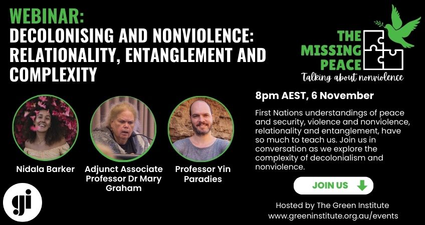  Webinar #4: Decolonising and nonviolence: relationality, entanglement and complexity